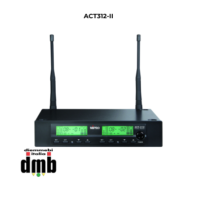 MIPRO - ACT312-II - Ricevitore doppio ACT 72+12 canali  UHF