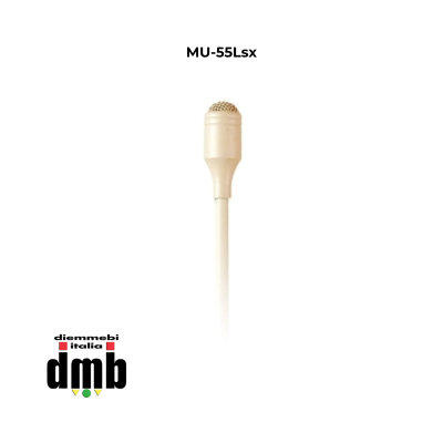 MIPRO - MU-55Lsx - Microfono Lavalier Omnidirezionale a Condensatore - colore pelle