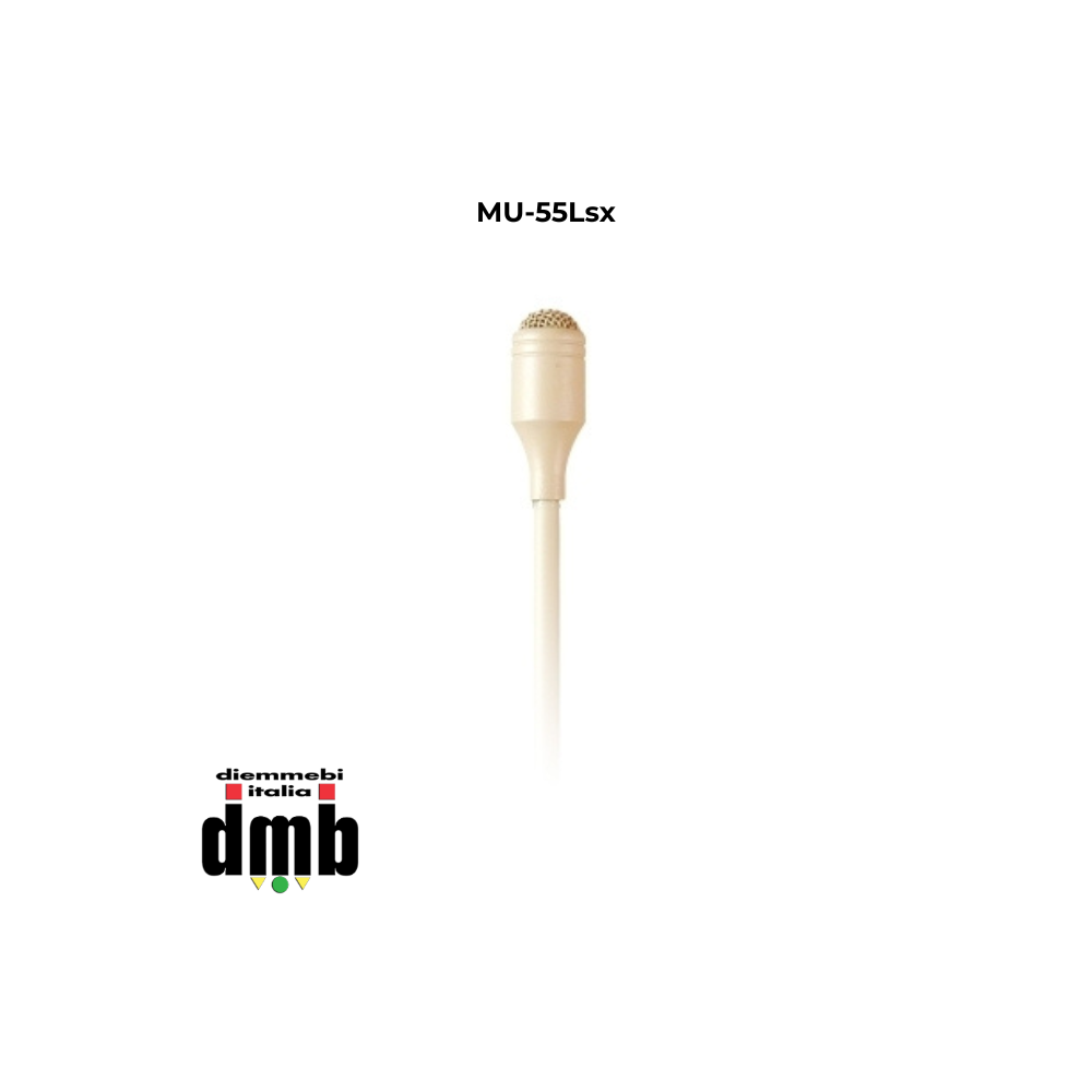 MIPRO - MU-55Lsx - Microfono Lavalier Omnidirezionale a Condensatore - colore pelle