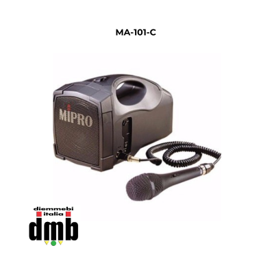 MIPRO - MA-101-C - Amplificazione portatile 45W con microfono a filo MM-107