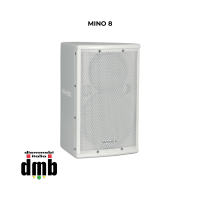 WORK - MINO 8 - Diffusore acustico passivo a due vie da 240 W a @ 8 Ohm