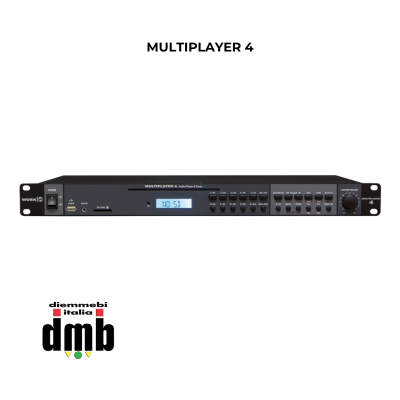 WORK - MULTIPLAYER 4 - Lettore multimediale audio CD / MP3 / USB / SD