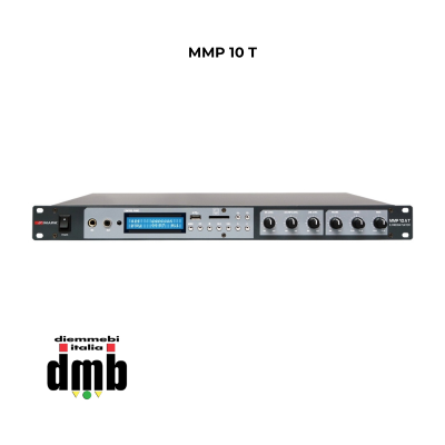 MARK - MMP 10 T - Amplificatore con lettore multimediale 2x100W 4 ohm
