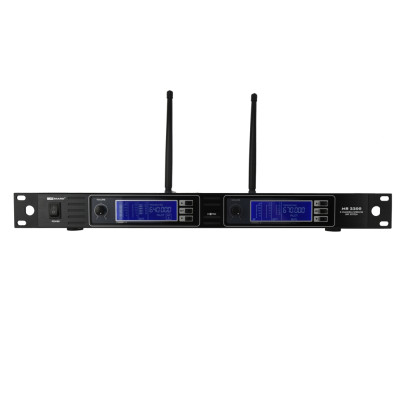 WORK - MR 2200/2 - Sistema wireless Diversity con 2 microfoni da bavero