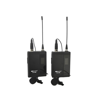 WORK - MR 2200/2 - Sistema wireless Diversity con 2 microfoni da bavero