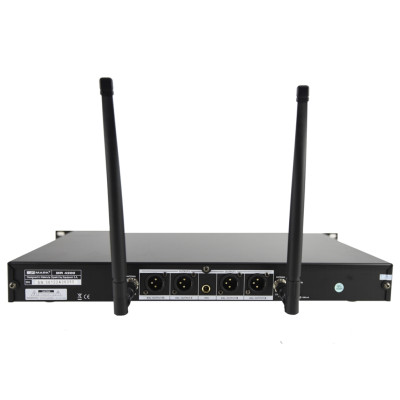 WORK - MR 4200/2 - Sistema wireless quadruplo con 4 microfoni da bavero