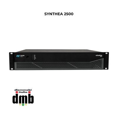 WORK - SYNTHEA 2500 - Amplificatore/Matrice audio. DSP