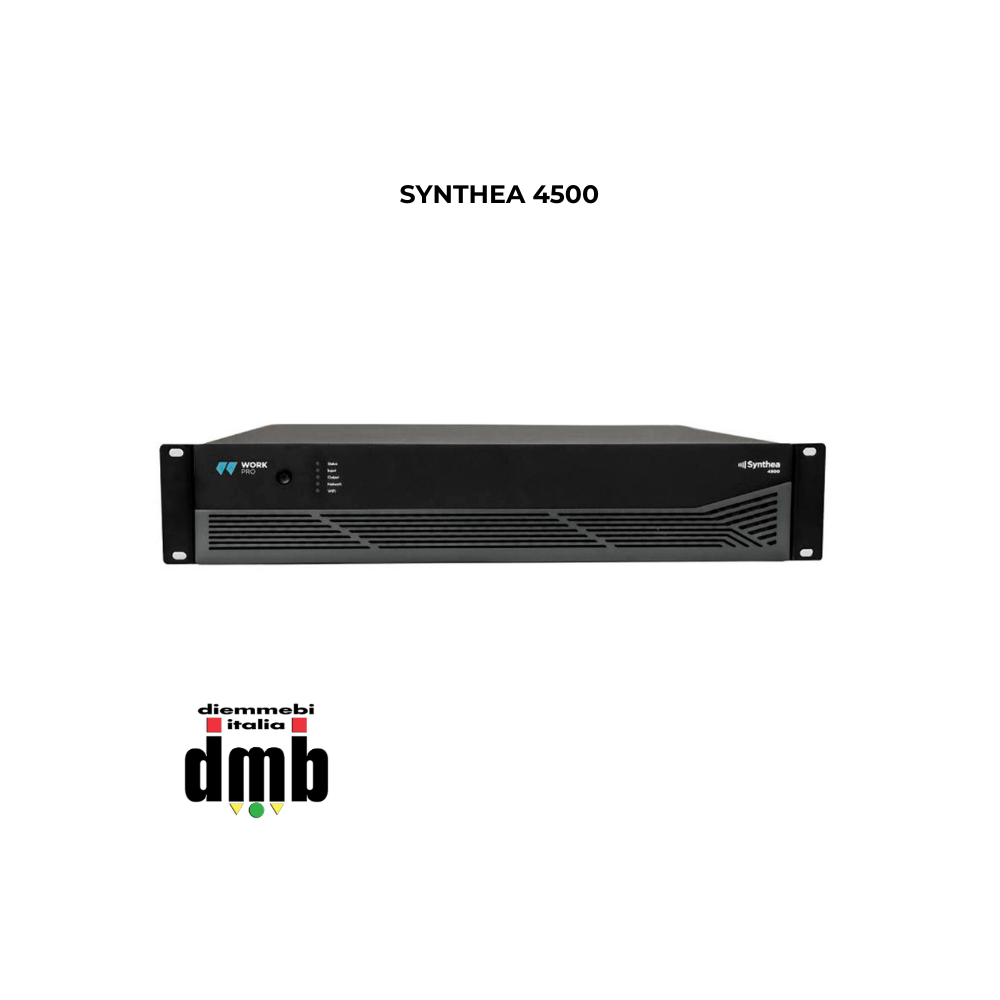 WORK - SYNTHEA 4500 - Amplificatore/Matrice audio. DSP