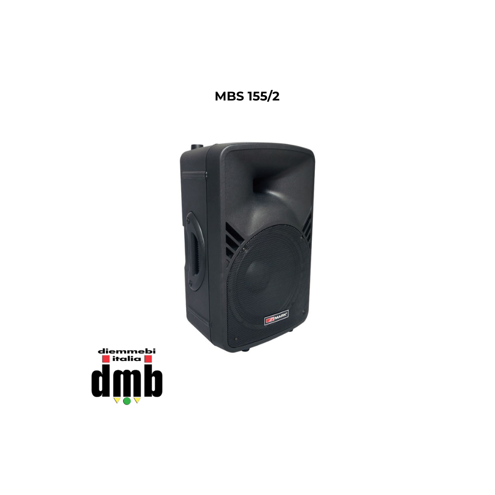 MARK - MBS 155/2 - Diffusore acustico passivo a due vie da 500 W 8 Ohm