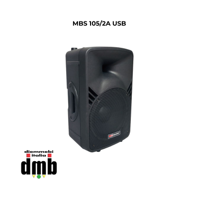 MARK - MBS 105/2A USB - Diffusore acustico attivo da 10'' 150 W