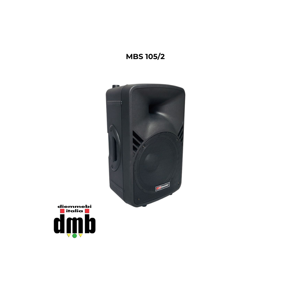 MARK - MBS 105/2 - Diffusore acustico attivo da 10'' 150 W