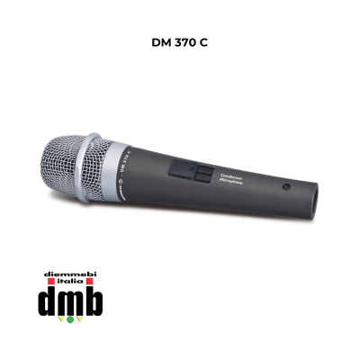 MARK - DM 370 C - Microfono a elettrete con alimentazione phantom 48V