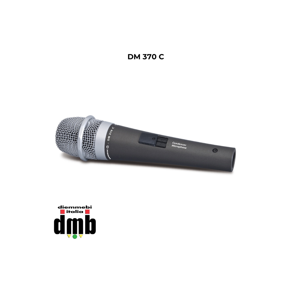 MARK - DM 370 C - Microfono a elettrete con alimentazione phantom 48V
