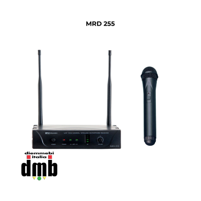 MARK - MRD 255 - Ricevitore diversity 1 canale UHF con microfono portatile