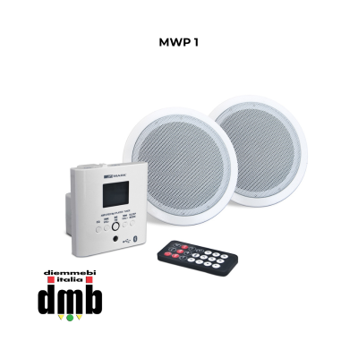 MARK - MWP 1 - Kit Sistema audio amplificato con altoparlanti da incasso