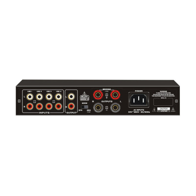 QLAB - ASM-200N - Ampliﬁcatore/Mixer digitale Stereo compatto Multiuso con Bluetooth e lettore MP3 su USB /SD card