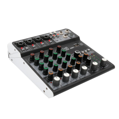 SINEXTESIS - D6BY -  Mixer/Scheda Audio 4 canali MP3 USB Bluetooth con DSP 16 effetti 24 bit