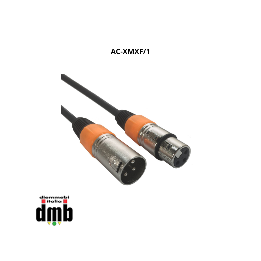 ADJ - AC-XMXF/1 - CAVO MICROFONO XLR/XLR 1M