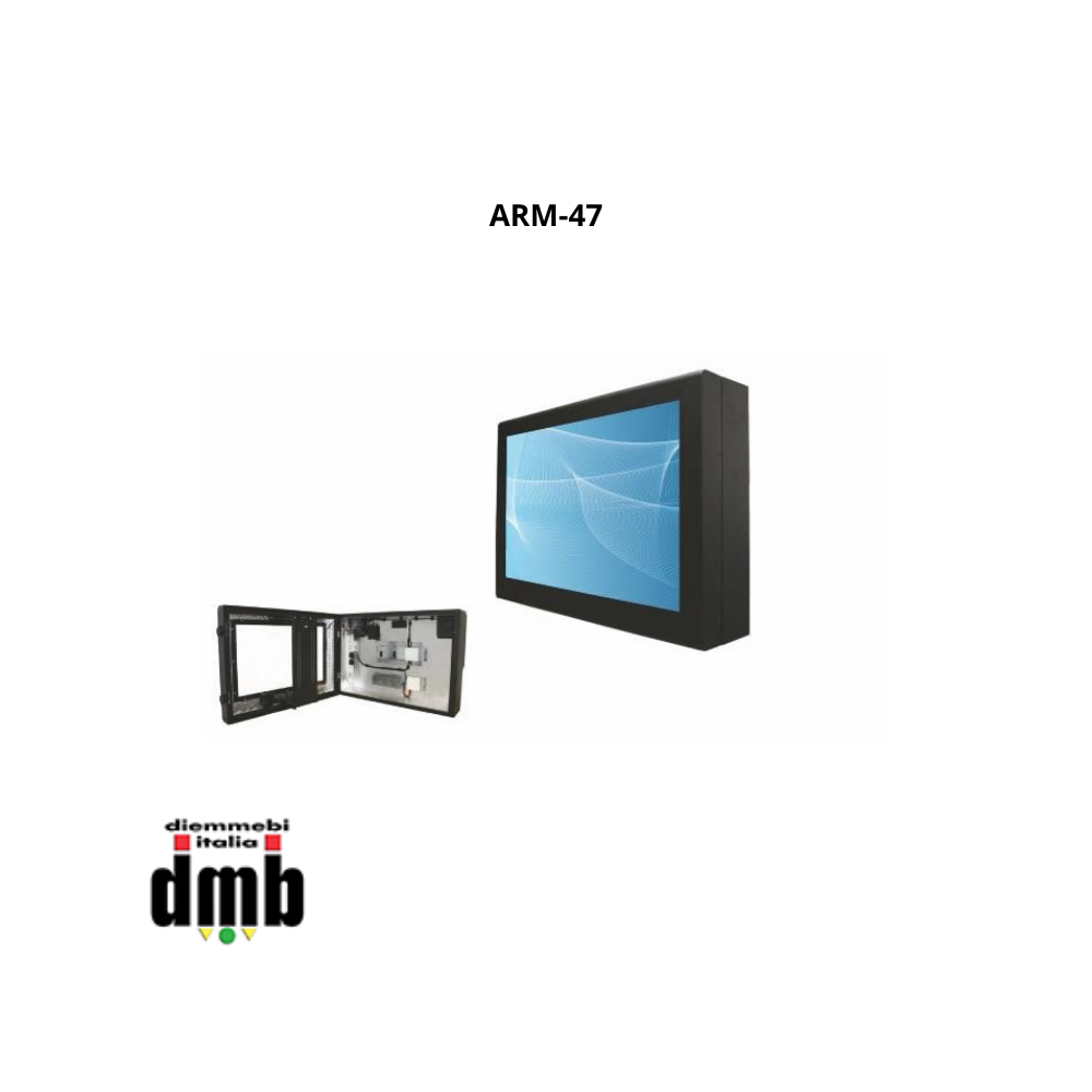 ARM - ARM-47 - Contenitore da esterno per monitor 47"