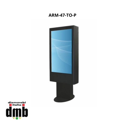 ARM - ARM-47-TO-P - Totem contenitore da esterno per monitor da 47" IP56 (-5°/+35°C)