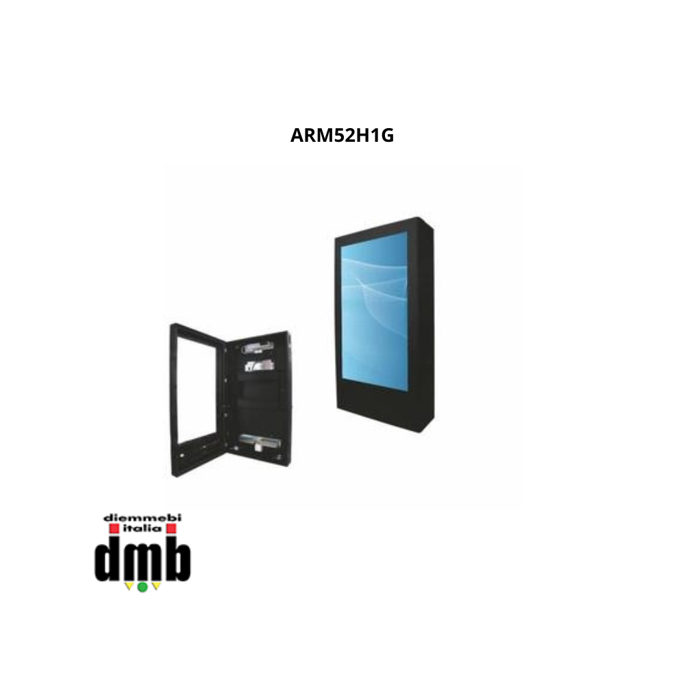 ARM - ARM52H1G - Contenitore da esterno per monitor 52" VERTICALE