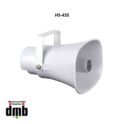 AD-DESIGN - HS-43S - Tromba ovale in ABS con Driver