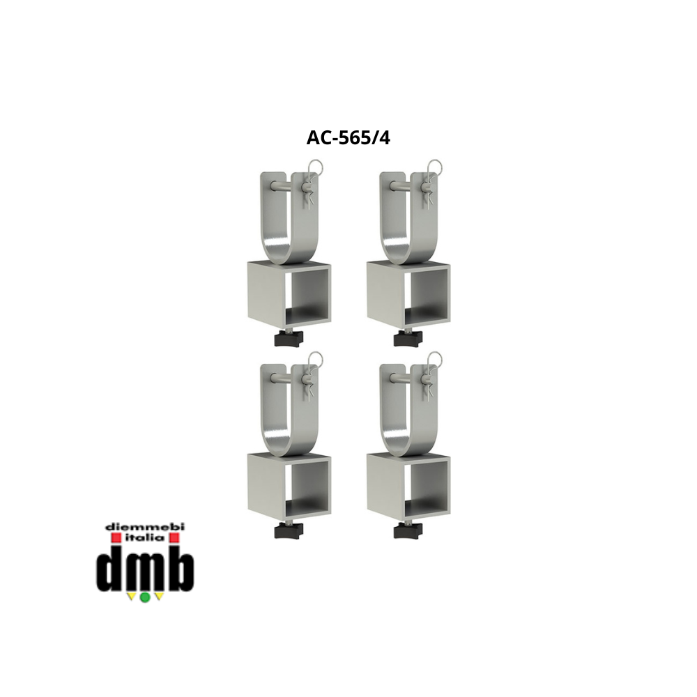 FENIX STAGE - AC-565/4 - Confezione da 4 Giunti di fissaggio per strutture triangolari o quadre per supporto elevatore SERIE AT