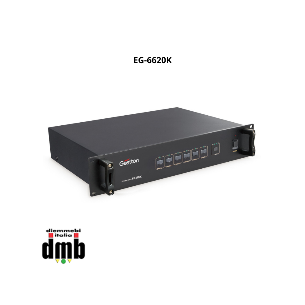 GESTTON - EG-6620K - Switcher video per sistema conference EG-6620