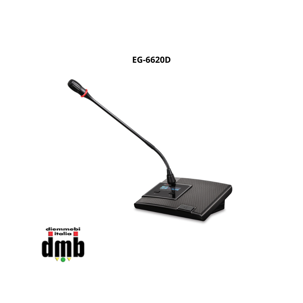 GESTTON - EG-6620D - Base microfonica delegato per sistema conference EG-6620