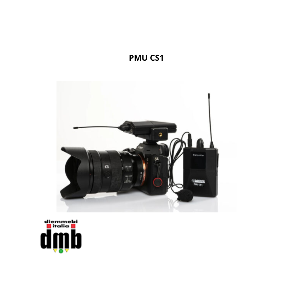 AUDIODESIGN - PMU CS1 - Sistema wireless per fotocamera - Smartphone a 1 canale