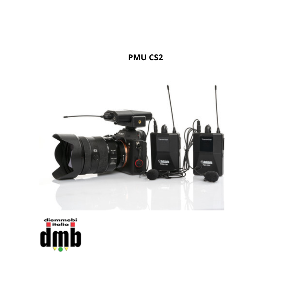 AUDIODESIGN - PMU CS2 - Sistema wireless per fotocamera - Smartphone a 2 canali