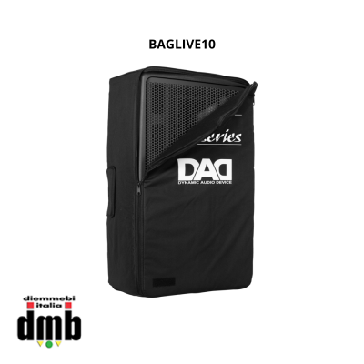 DAD - BAGLIVE10 - Cover custodia di protezione per diffusore acustico LIVE10A