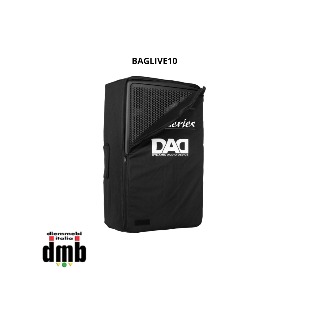 DAD - BAGLIVE10 - Cover custodia di protezione per diffusore acustico LIVE10A