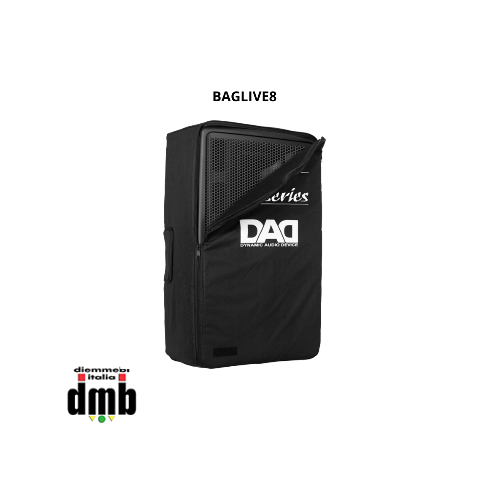 DAD - BAGLIVE8 - Cover custodia di protezione per diffusore acustico LIVE8A