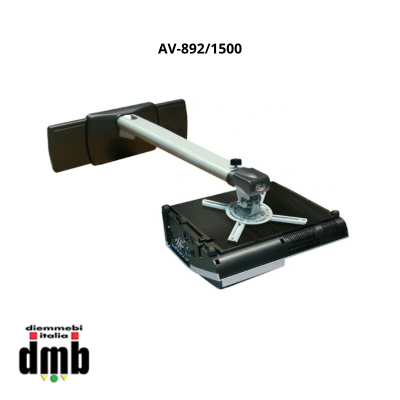 ABTUS - AV-892/1500 - Supporto staffa universale da parete per vidoeproiettore 150 cm