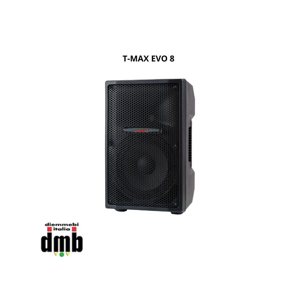 AUDIODESIGN PRO - T-MAX EVO 8 - Diffusore attivo a 2 Vie da 8"