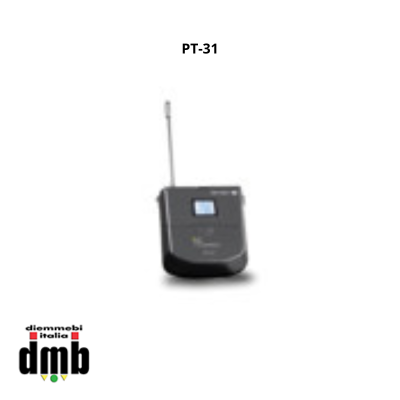 TSYMBOLS - PT-31 - Trasmettitore bodypack per sistema conference KM-2200 e KM-2400