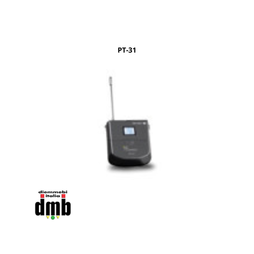 TSYMBOLS - PT-31 - Trasmettitore bodypack per sistema conference KM-2200 e KM-2400