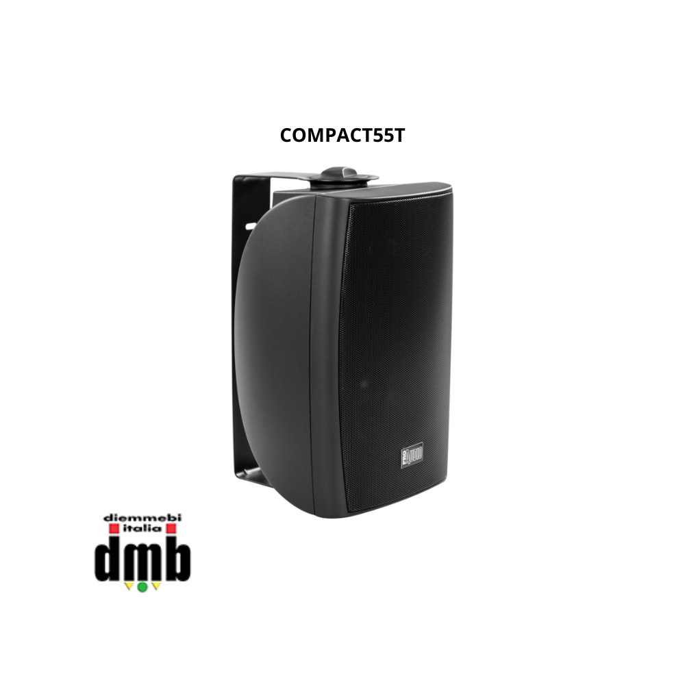 PROAUDIO - COMPACT55T - Diffusore acustico 2 vie passivo 80W 8ohm 40-20-10W 100V