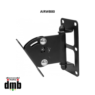 PROAUDIO - AIRWB80 - Supporto a parete con snodo orientabile per diffusori in ABS AIR08