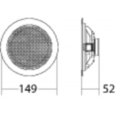 PROAUDIO - DS40T - Micro diffusore acustico