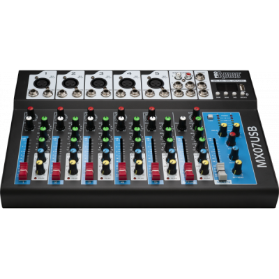 PROAUDIO - MX07USB - mixer versatile con 7 ingressi e 2 uscite.