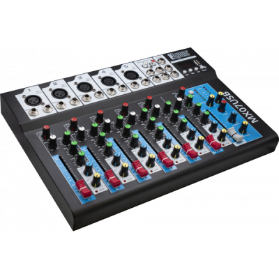 PROAUDIO - MX07USB - mixer versatile con 7 ingressi e 2 uscite.