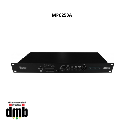 PROAUDIO - MPC250A - amplificatore polivalente con lettore multimediale