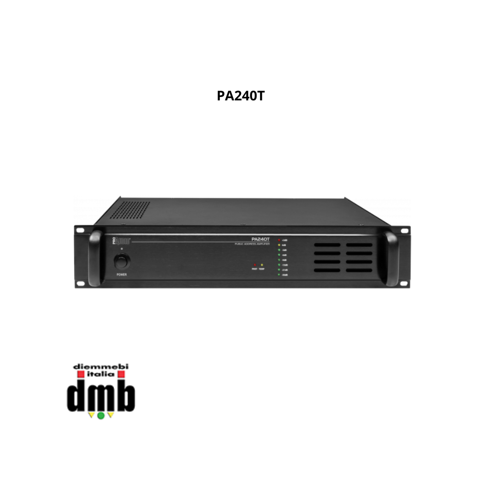 PROAUDIO - PA240T - Amplificatore mono con trasformatore di uscita