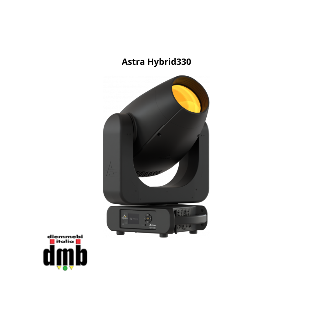 PROLIGHTS - Astra Hybrid330 - Testa mobile ibrida a LED luminosa