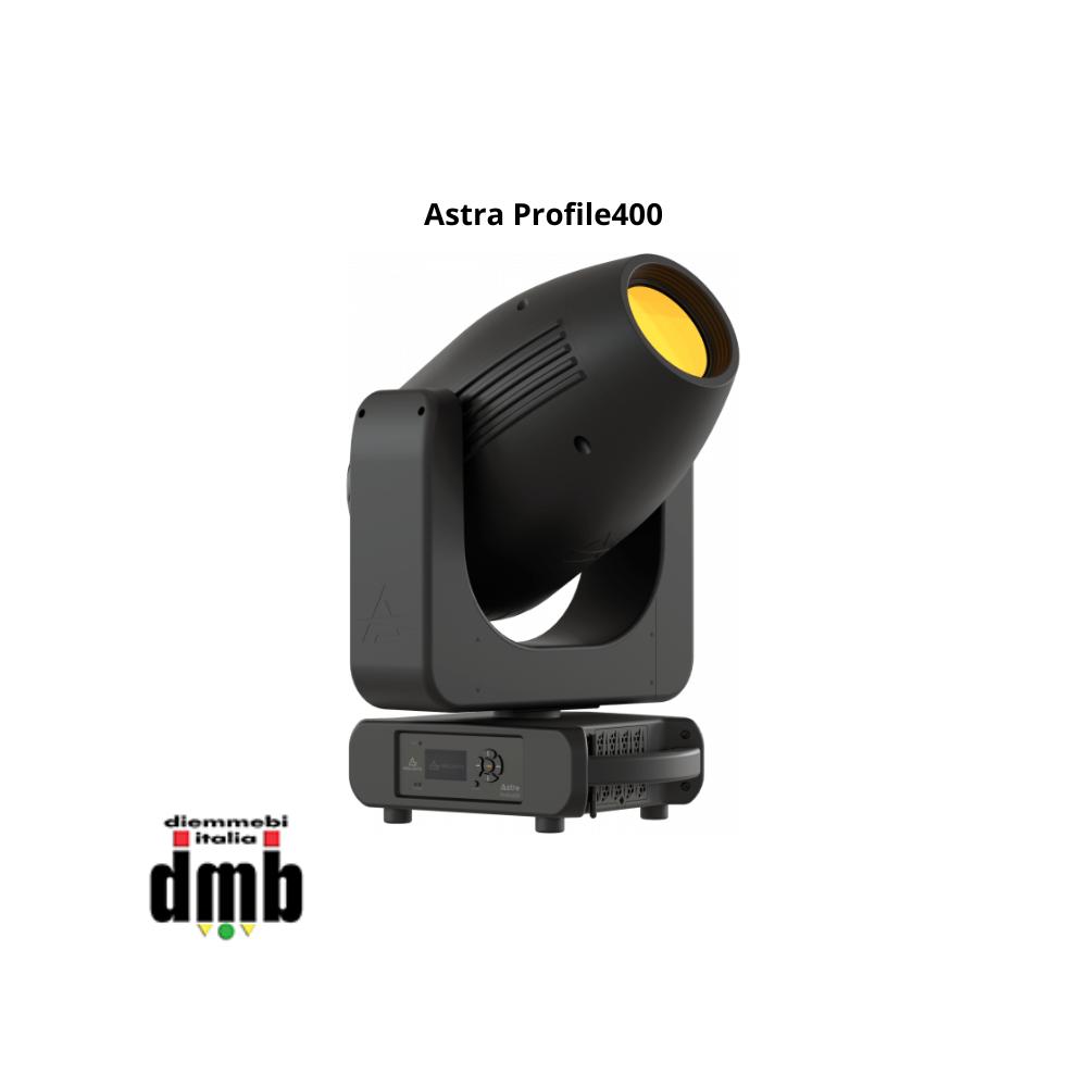 PROLIGHTS - Astra Profile400 - Testa mobile Profile LED per interni multiuso