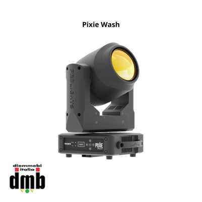 PROLIGHTS - Pixie Wash - Testa mobile Wash 60W RGBW Osram Ostar LED 7° - 40°