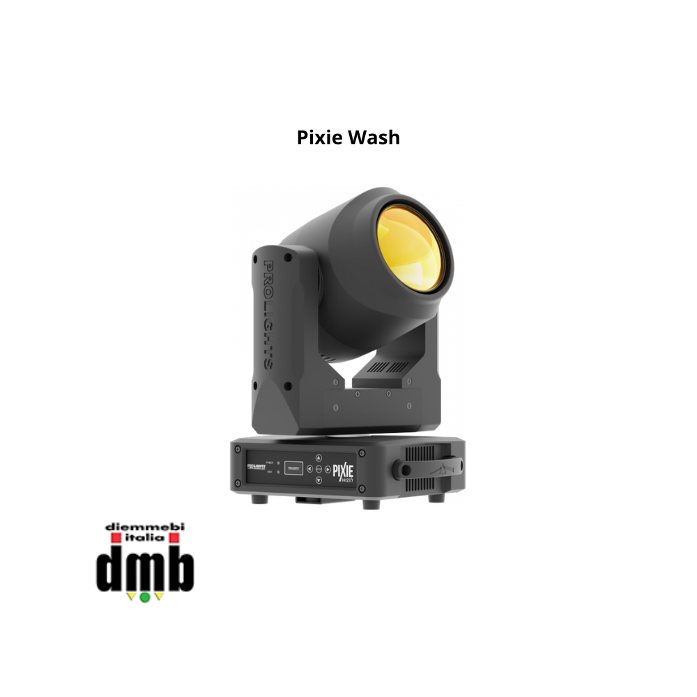 PROLIGHTS - Pixie Wash - Testa mobile Wash 60W RGBW Osram Ostar LED 7° - 40°