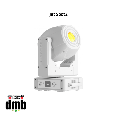 TRIBE - PROLIGHTS - Jet Spot2 - Testa mobile Spot 1x150W white LED, 20°, prisma 3f, 7+8 gobos